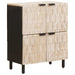 Serviesskap Hvit Vask Finish 60 x 33 x 75 cm Massiv mango tre