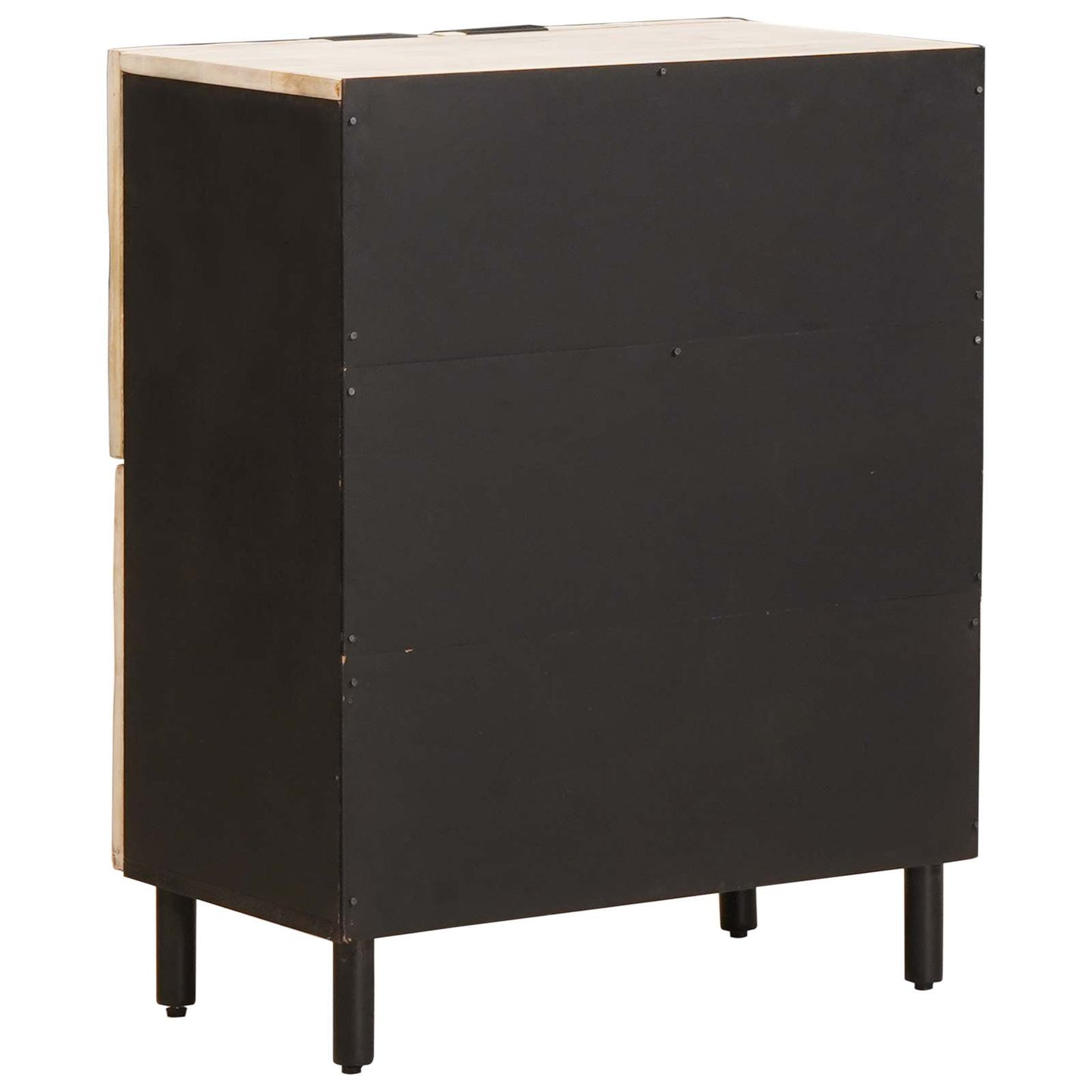 Serviesskap Hvit Vask Finish 60 x 33 x 75 cm Massiv mango tre