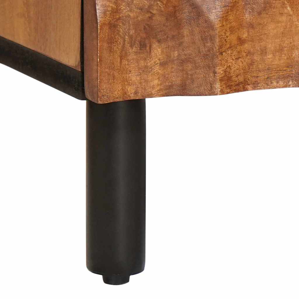 Nattbordskap Brun 40 x 33 x 46 cm Massiv mango tre