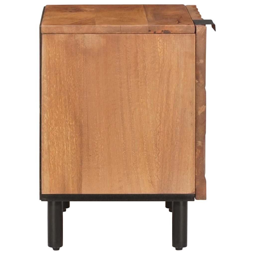 Nattbordskap Brun 40 x 33 x 46 cm Massiv mango tre