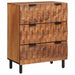 Serviesskap Acacia Brun Finish 60 x 33 x 75 cm Massiv mango tre