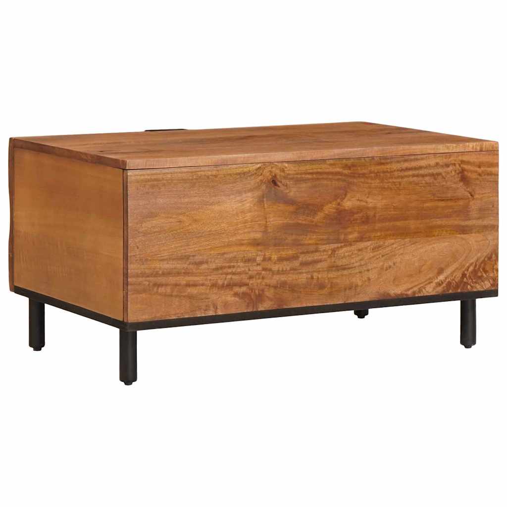 Kaffebord Brun 80 x 50 x 40 cm Massiv mango tre