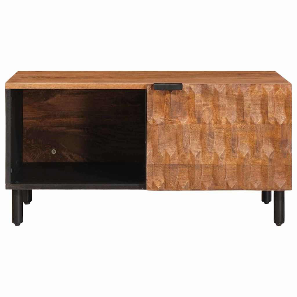 Kaffebord Brun 80 x 50 x 40 cm Massiv mango tre