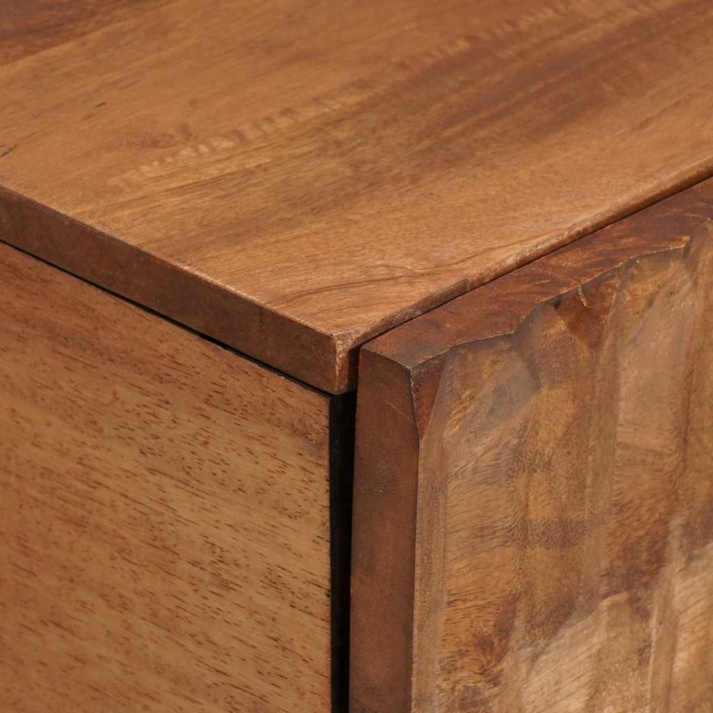 Kaffebord Brun 80 x 50 x 40 cm Massiv mango tre