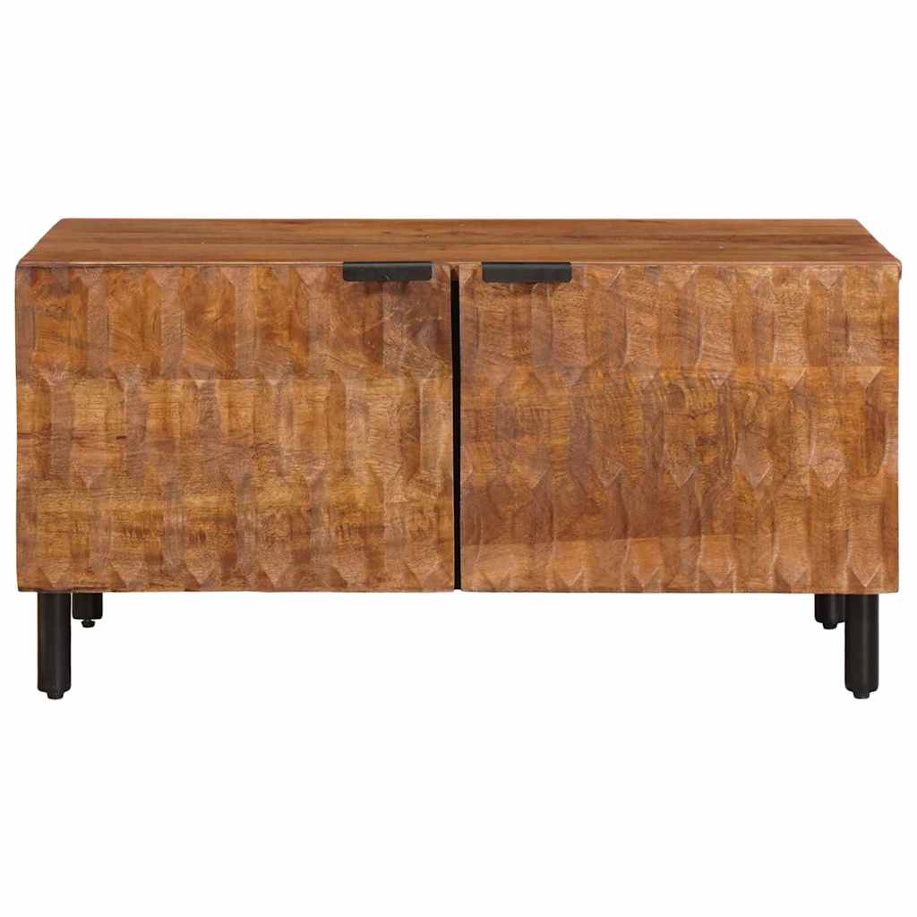 Kaffebord Brun 80 x 50 x 40 cm Massiv mango tre