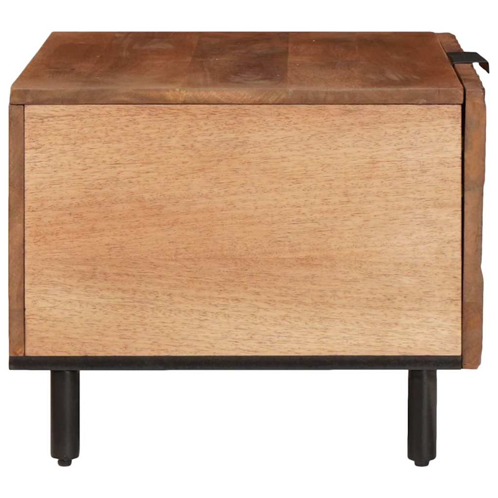 Kaffebord Brun 80 x 50 x 40 cm Massiv mango tre