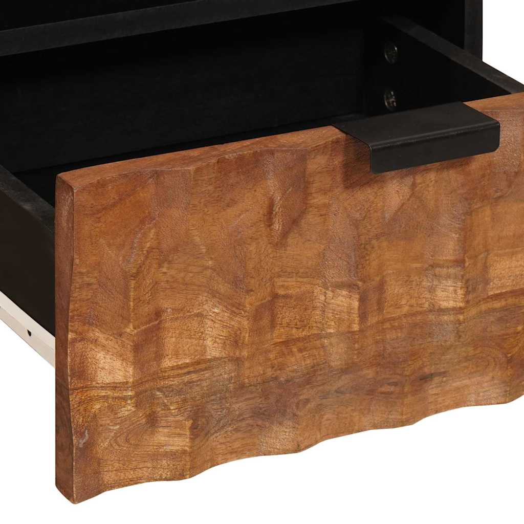 Kaffebord med skuff Brun 80 x 54 x 40 cm Massiv mango tre