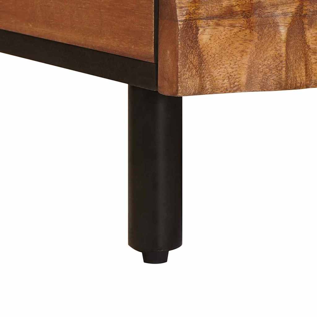 Kaffebord med skuff Brun 80 x 54 x 40 cm Massiv mango tre