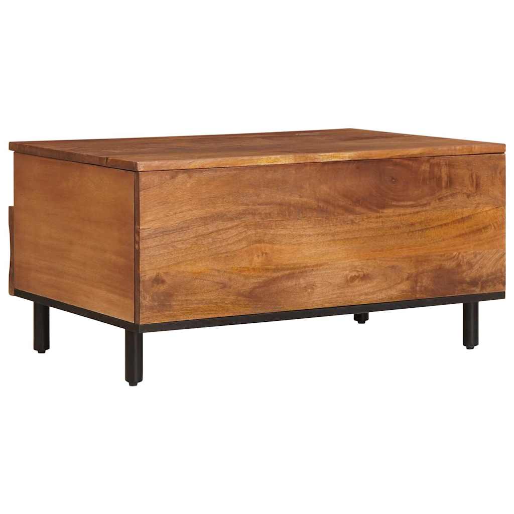 Kaffebord med skuff Brun 80 x 54 x 40 cm Massiv mango tre