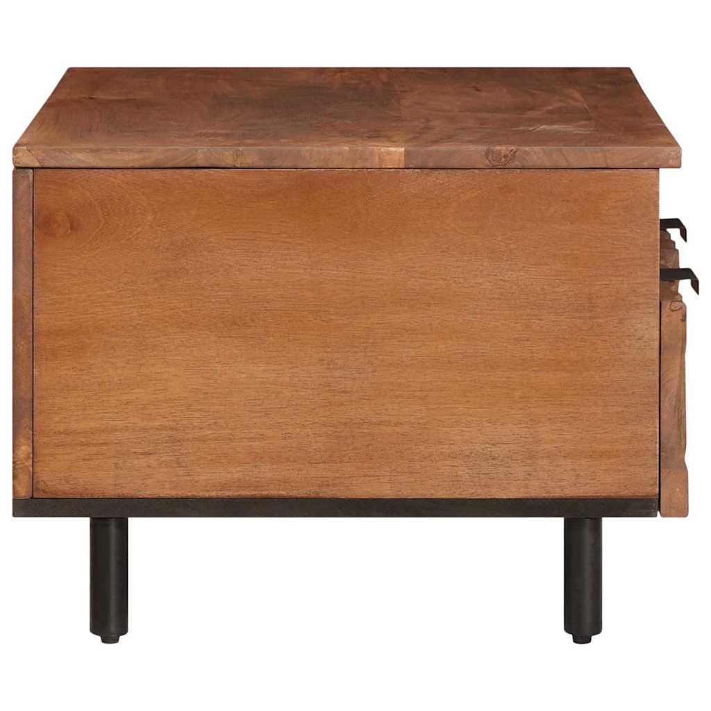 Kaffebord med skuff Brun 80 x 54 x 40 cm Massiv mango tre