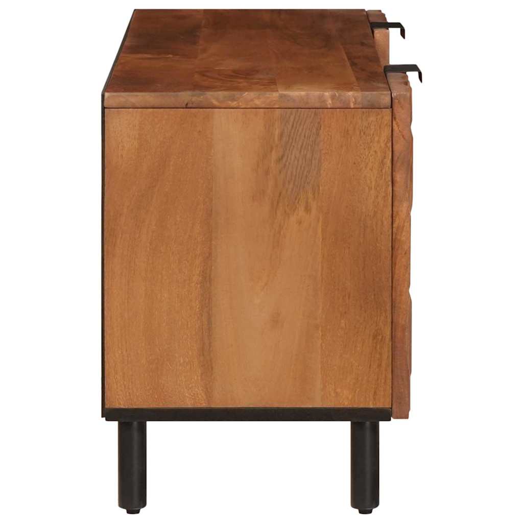 TV-skap Acacia Brun Finish 105 x 33 x 46 cm Massiv mango tre