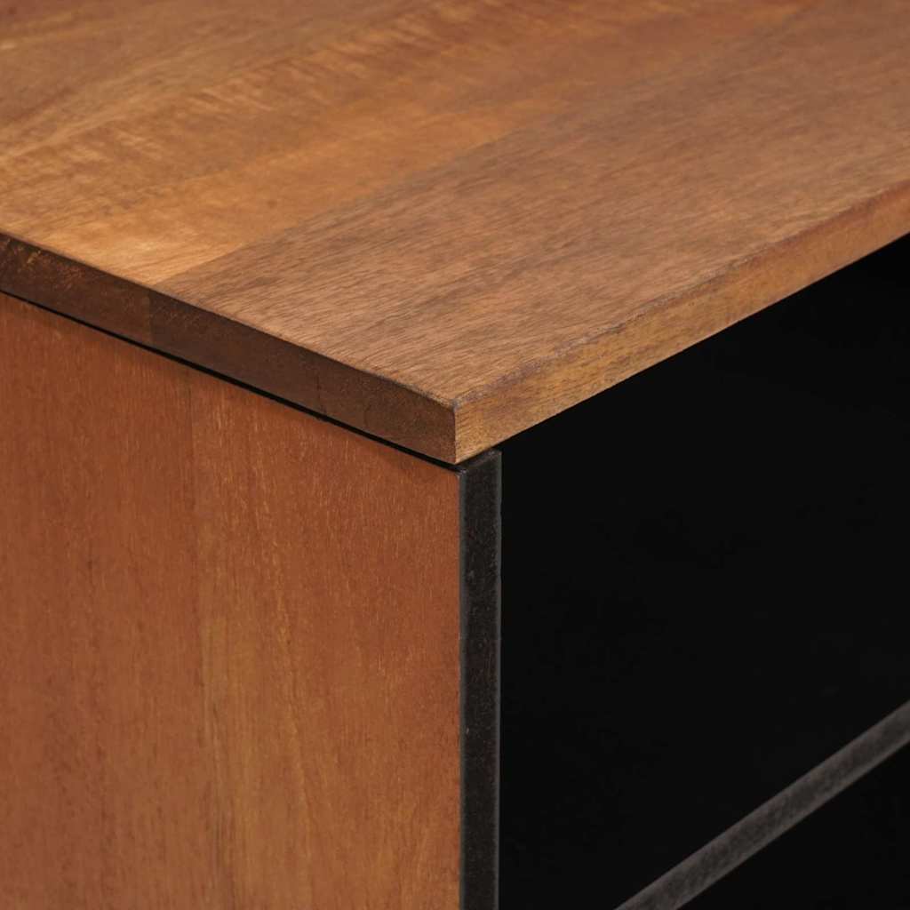 TV-skap Acacia Brun Finish 80 x 33 x 46 cm Massiv mango tre