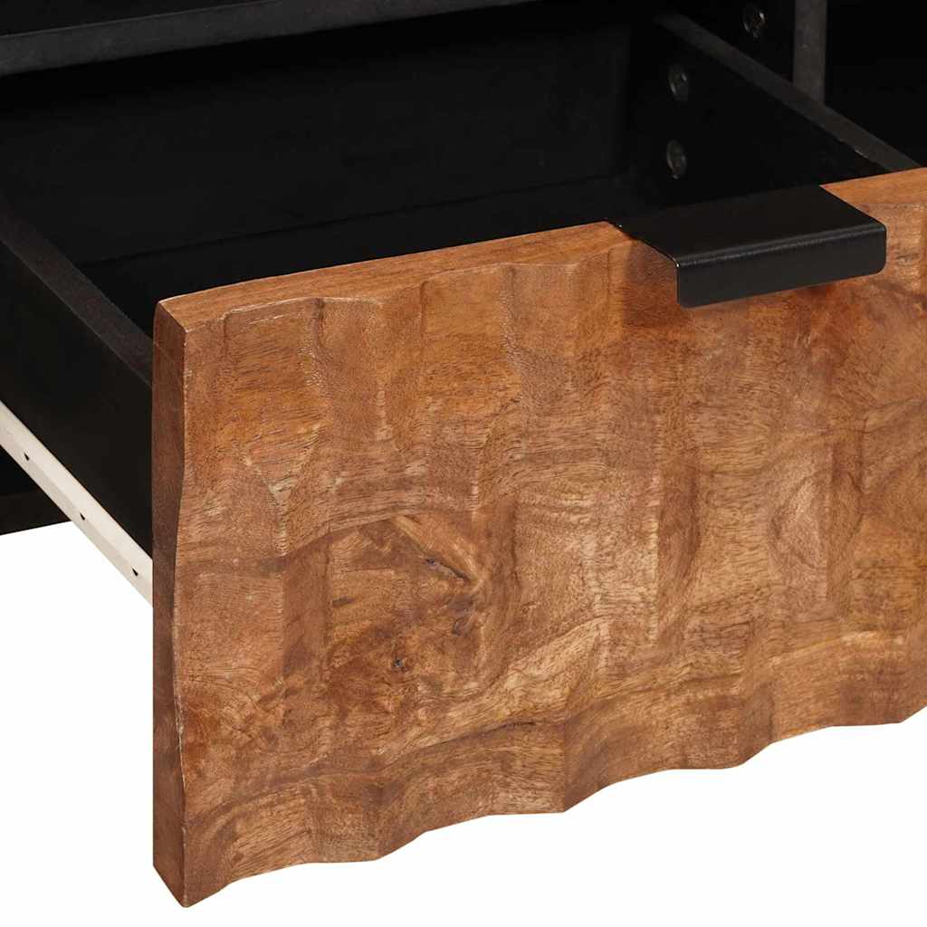 TV-skap Acacia Brun Finish 100 x 33 x 46 cm Massiv mango tre