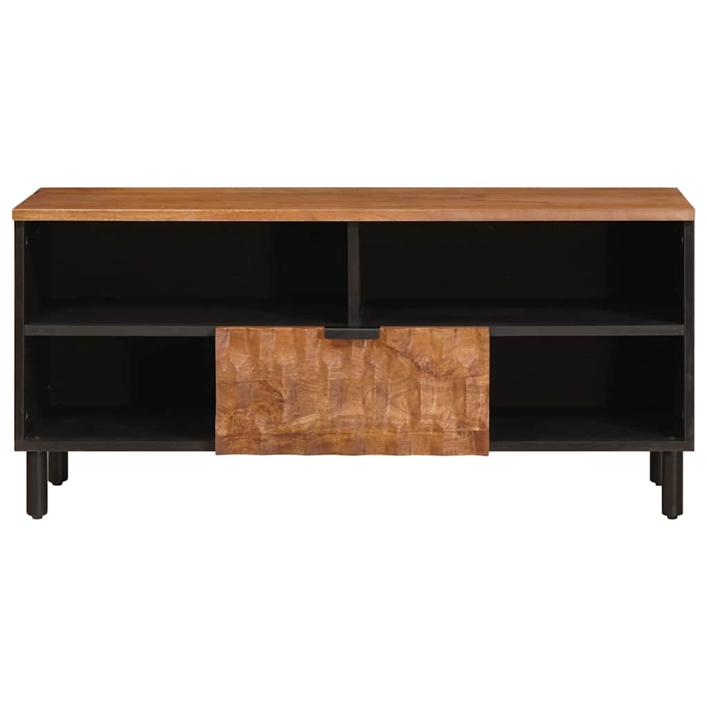 TV-skap Acacia Brun Finish 100 x 33 x 46 cm Massiv mango tre