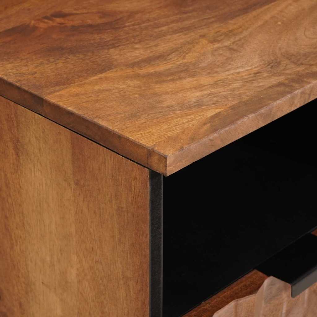 TV-skap Acacia Brun Finish 100 x 33 x 46 cm Massiv mango tre