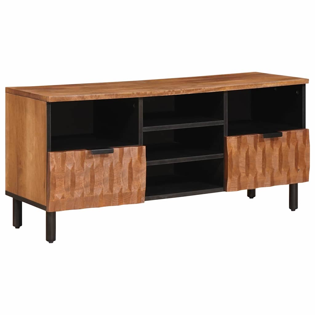TV-skap Acacia Brun Finish 100 x 33 x 46 cm Massiv mango tre