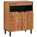 Serviesskap Acacia Brun Finish 60 x 33 x 75 cm Massiv mango tre