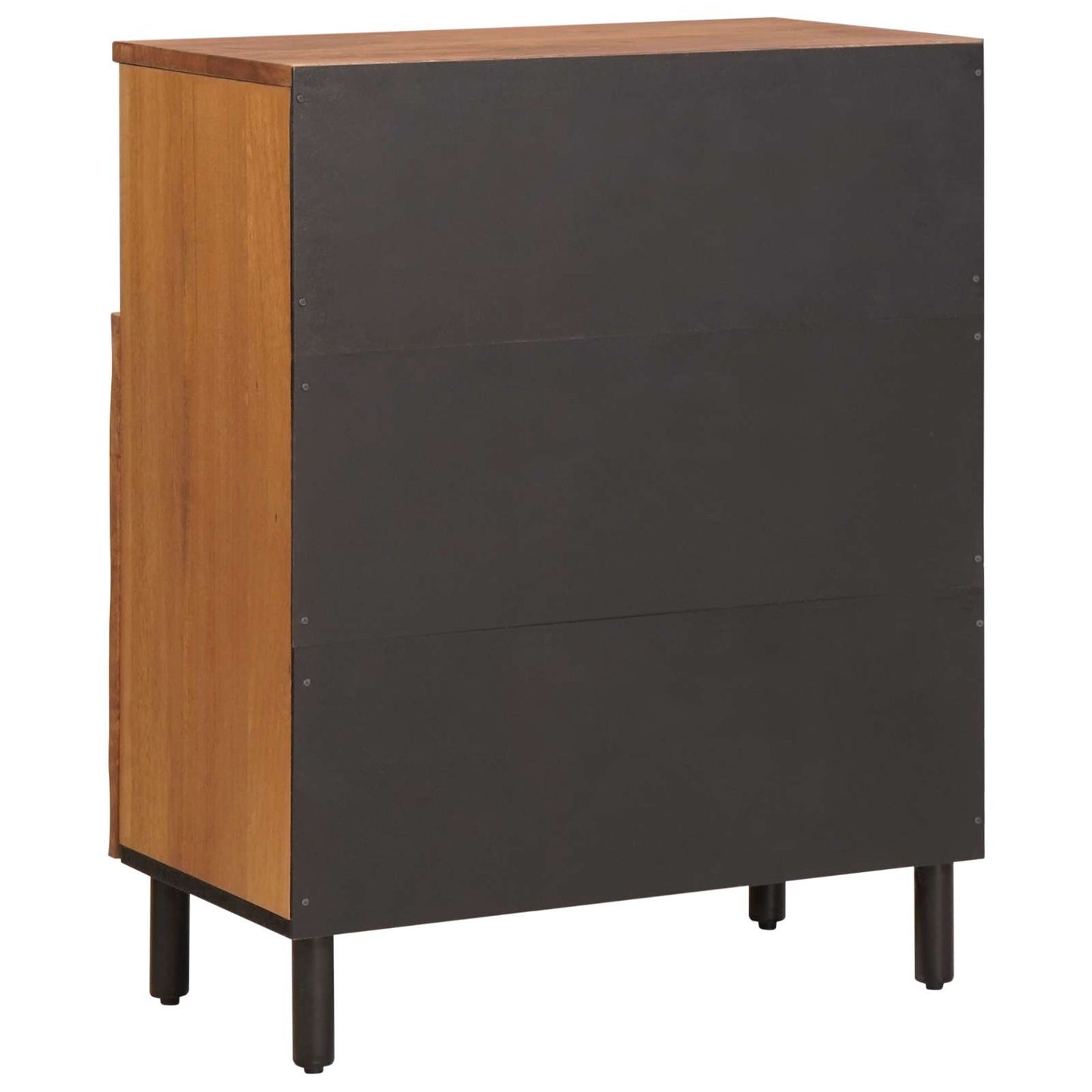 Serviesskap Acacia Brun Finish 60 x 33 x 75 cm Massiv mango tre