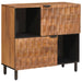 Serviesskap Acacia Brun Finish 80 x 33 x 75 cm Massiv mango tre