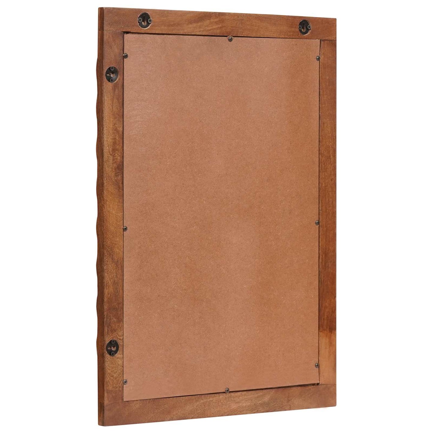 Baderomsspeil med speil Acacia Brun Finish 50 x 70 x 2,5 cm