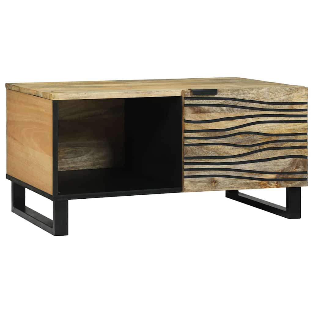 Kaffebord Naturlig 80 x 50 x 40 cm Konstruert tre