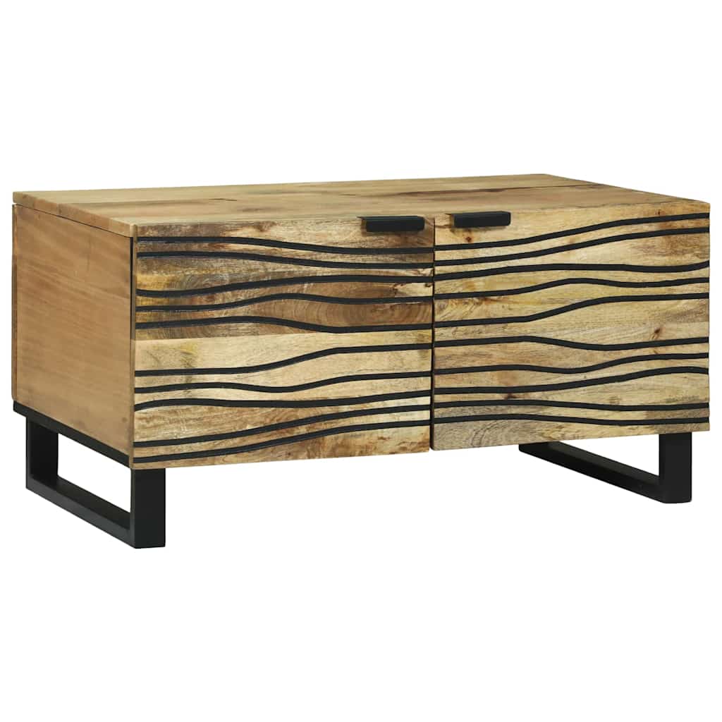 Kaffebord Naturlig 80 x 50 x 40 cm Konstruert tre