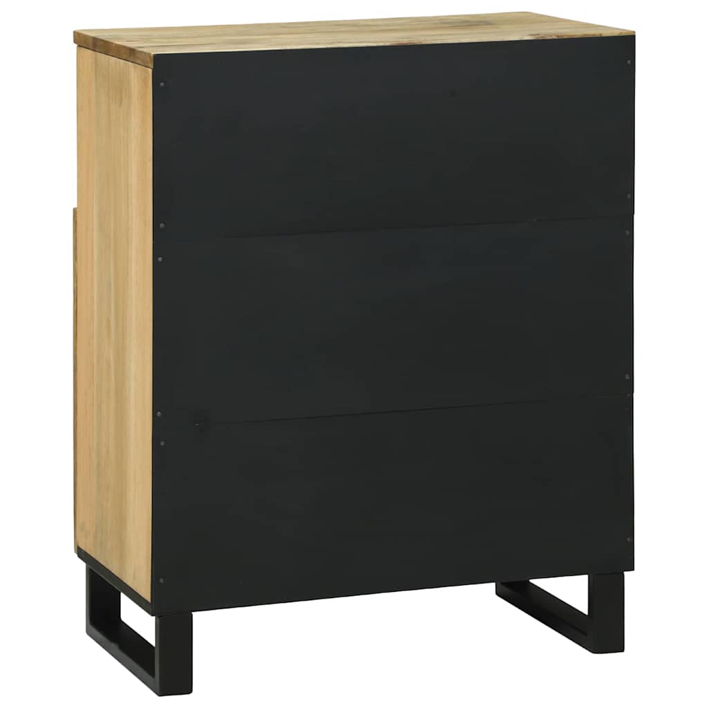 Skap med skuff Brun 60 x 33 x 75 cm heltre mango