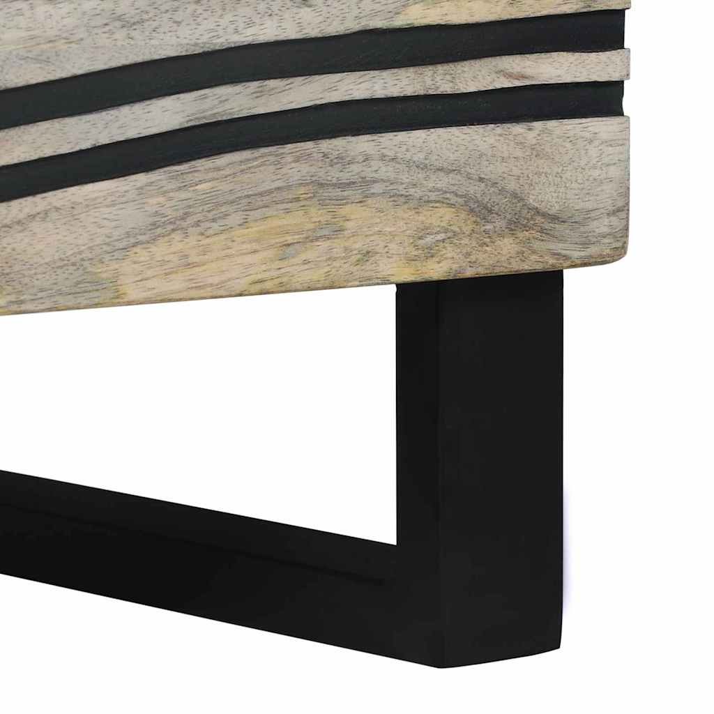 Nattbordskap Hvit 40 x 33 x 46 cm Konstruert tre
