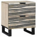 Nattbordskap Hvit 40 x 33 x 46 cm Konstruert tre