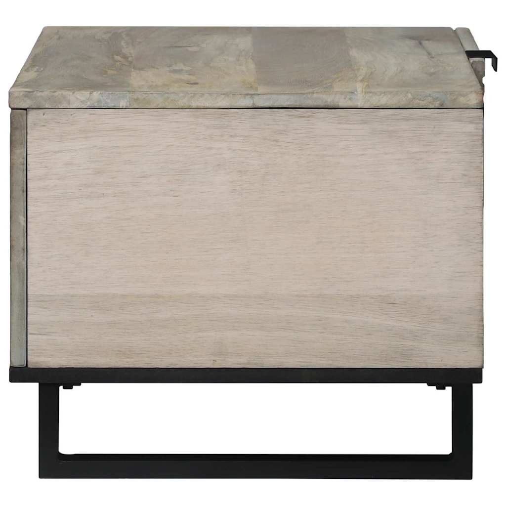 Kaffebord Hvit 80 x 50 x 40 cm Konstruert tre