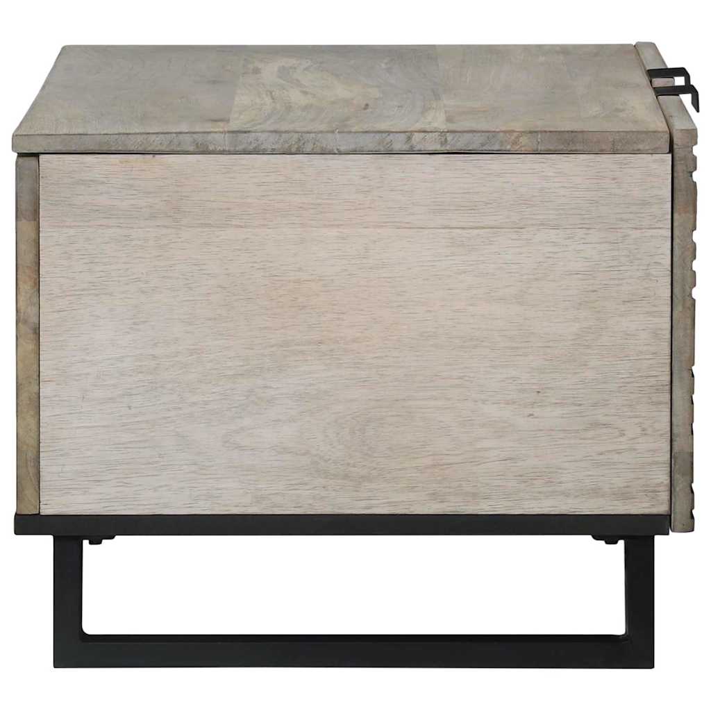 Kaffebord Hvit 80 x 50 x 40 cm Konstruert tre