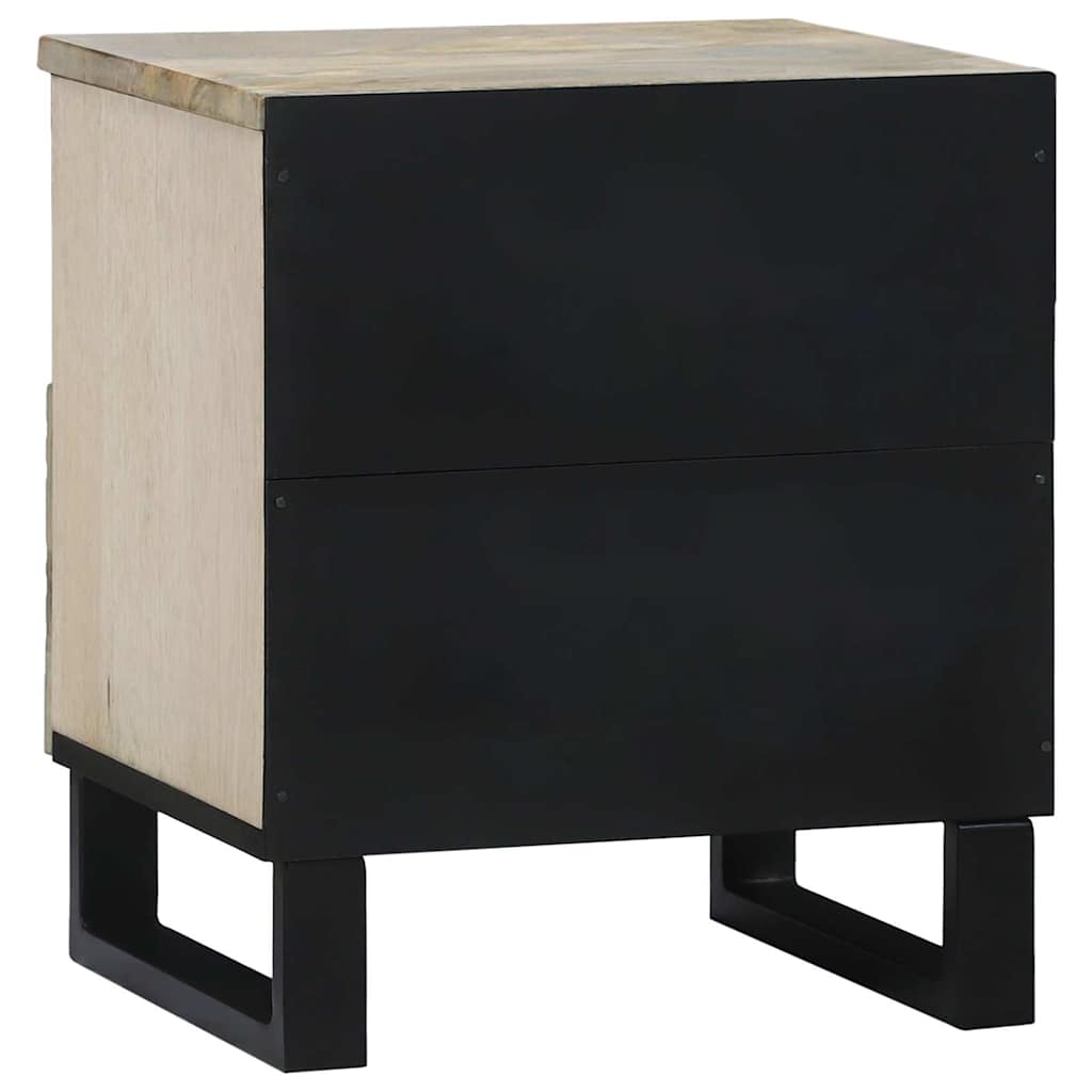 Nattbordskap Hvit 40 x 33 x 46 cm Konstruert tre