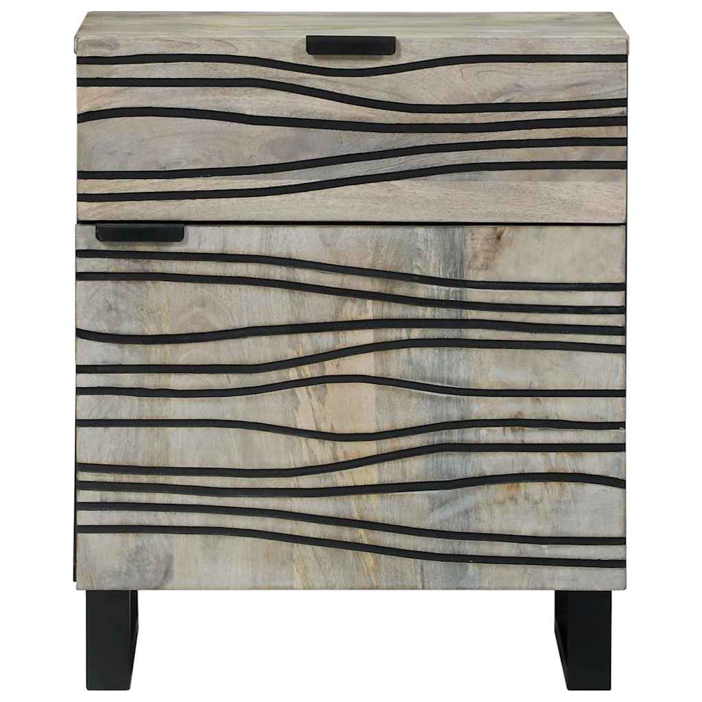 Nattbordskap Hvit 50 x 33 x 60 cm Konstruert tre