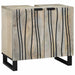 Baderomsvaskeskap med hylle Hvit 62 x 33 x 58 cm Konstruert tre