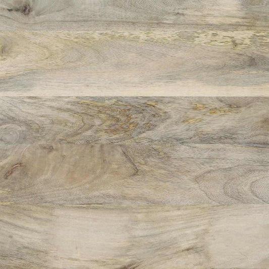 Skap Hvit 90 x 33 x 75 cm heltre mango