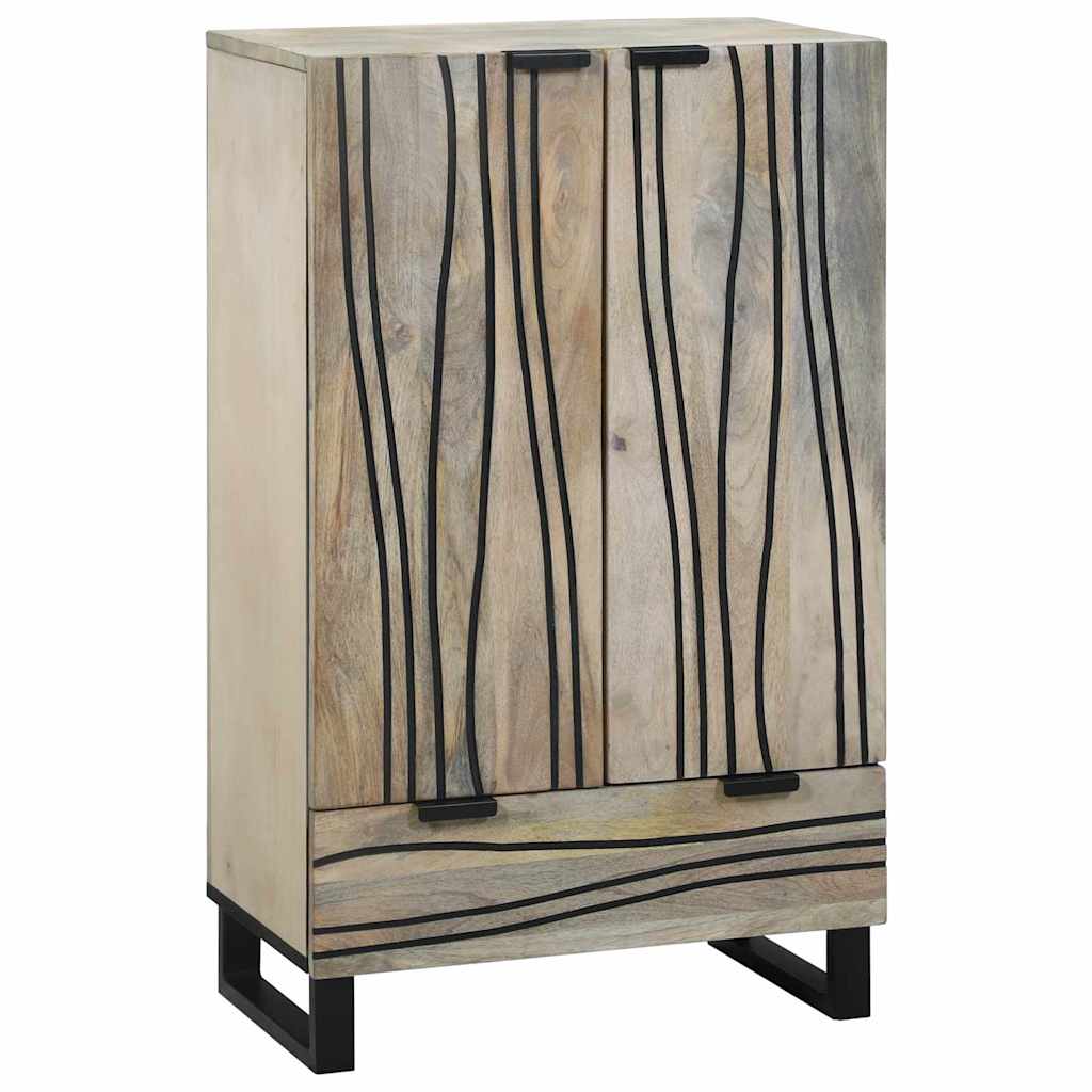 Medieoppbevaringsskap og -hyller Hvit og svart 60 x 33 x 100 cm