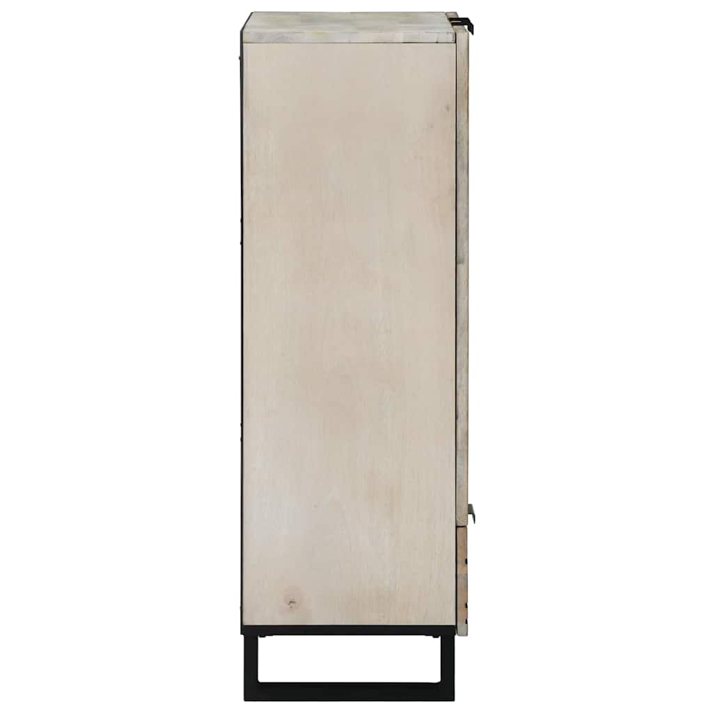 Medieoppbevaringsskap og -hyller Hvit og svart 60 x 33 x 100 cm