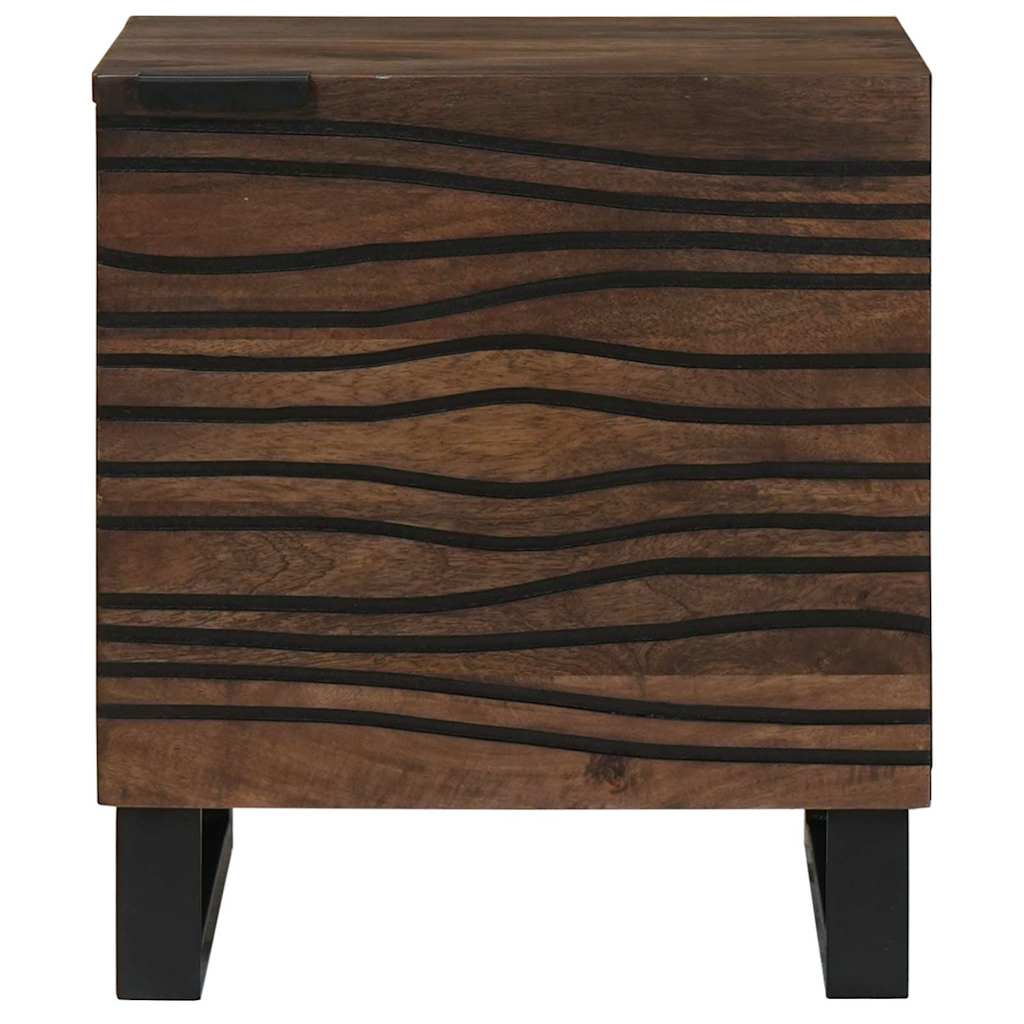 Nattbordskap Valnøtt 40 x 33 x 46 cm Konstruert tre