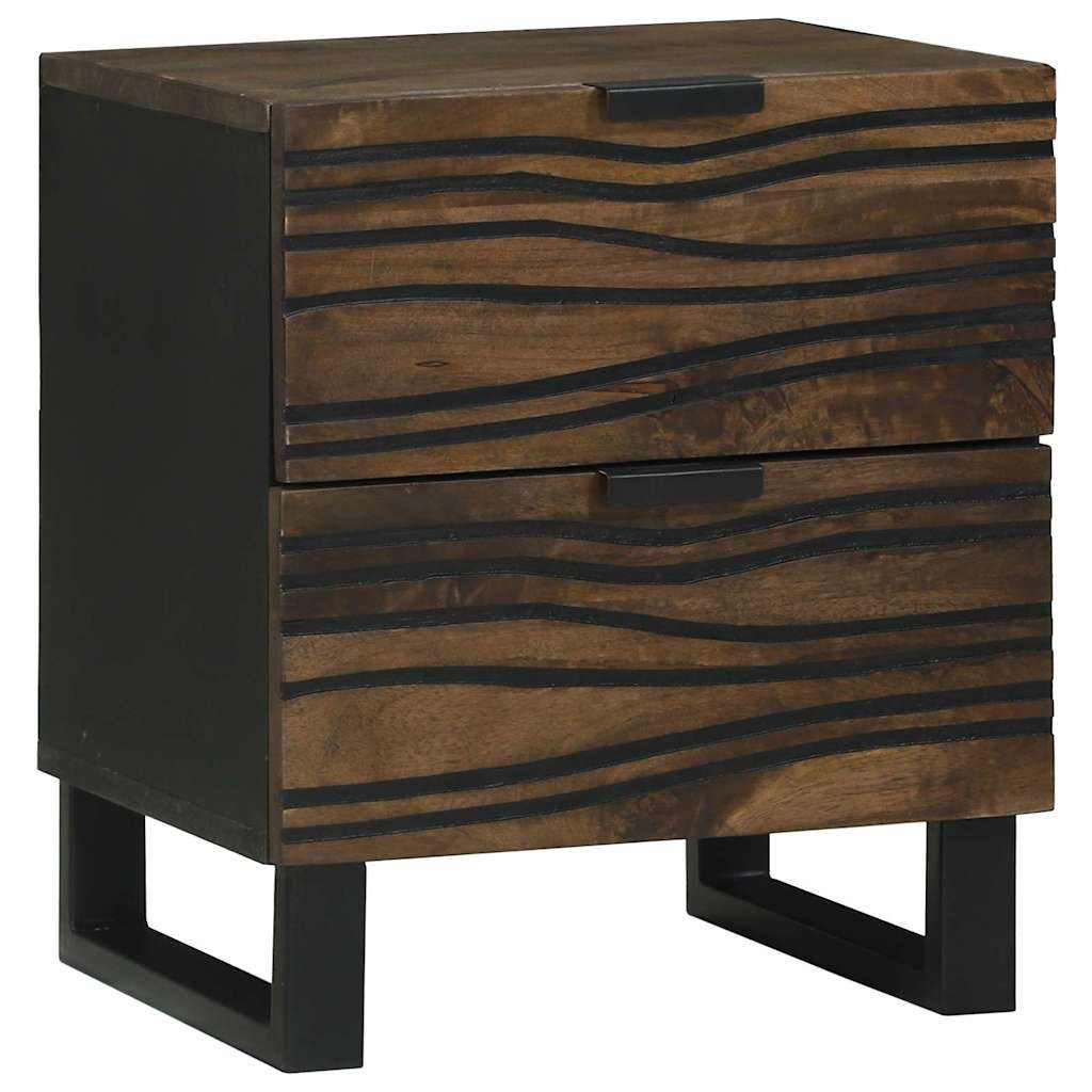 Nattbordskap Valnøtt 40 x 33 x 46 cm Konstruert tre