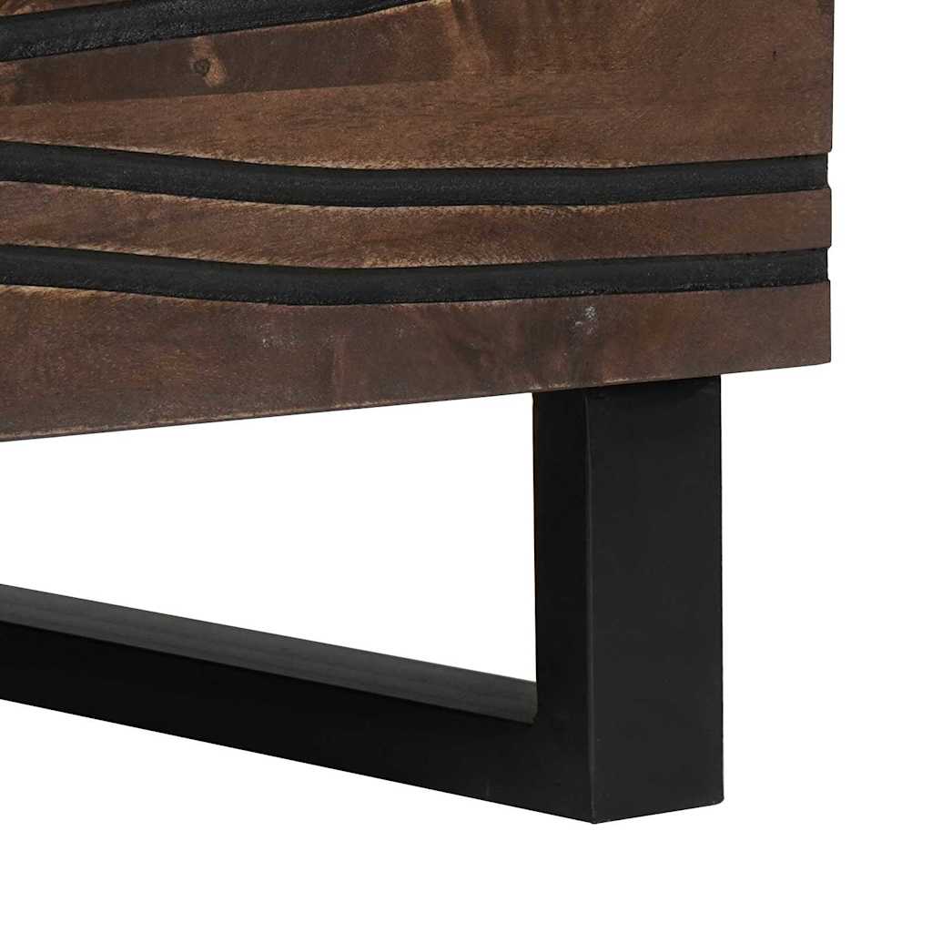 Kaffebord Valnøtt 80 x 50 x 40 cm Konstruert tre