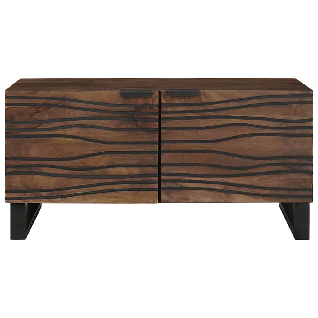 Kaffebord Valnøtt 80 x 50 x 40 cm Konstruert tre