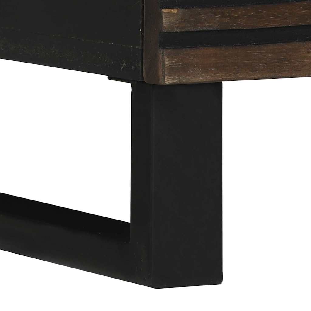 Nattbordskap med skuff Valnøtt 40 x 33 x 46 cm heltre mango