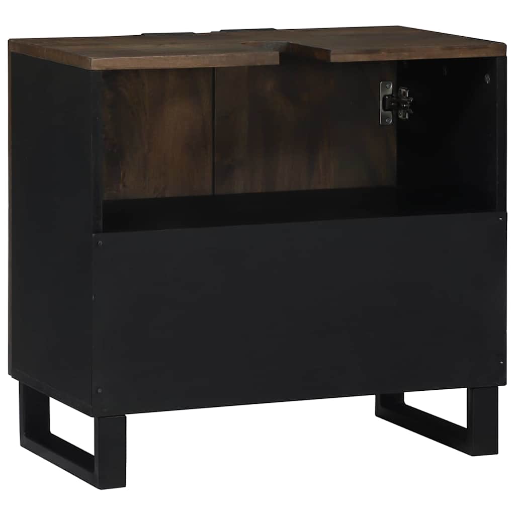 Baderomsvaskeskap Valnøtt 62 x 33 x 58 cm Konstruert tre