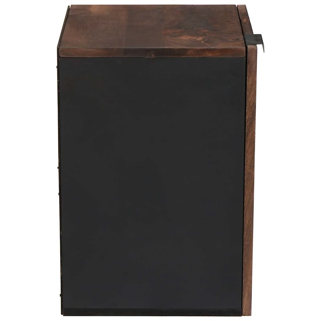 Baderomsvaskeskap Valnøtt 38 x 33,5 x 48 cm Konstruert tre