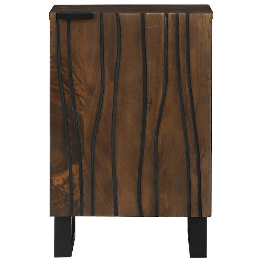 Baderomsvaskeskap Valnøtt 38 x 33,5 x 58 cm Konstruert tre