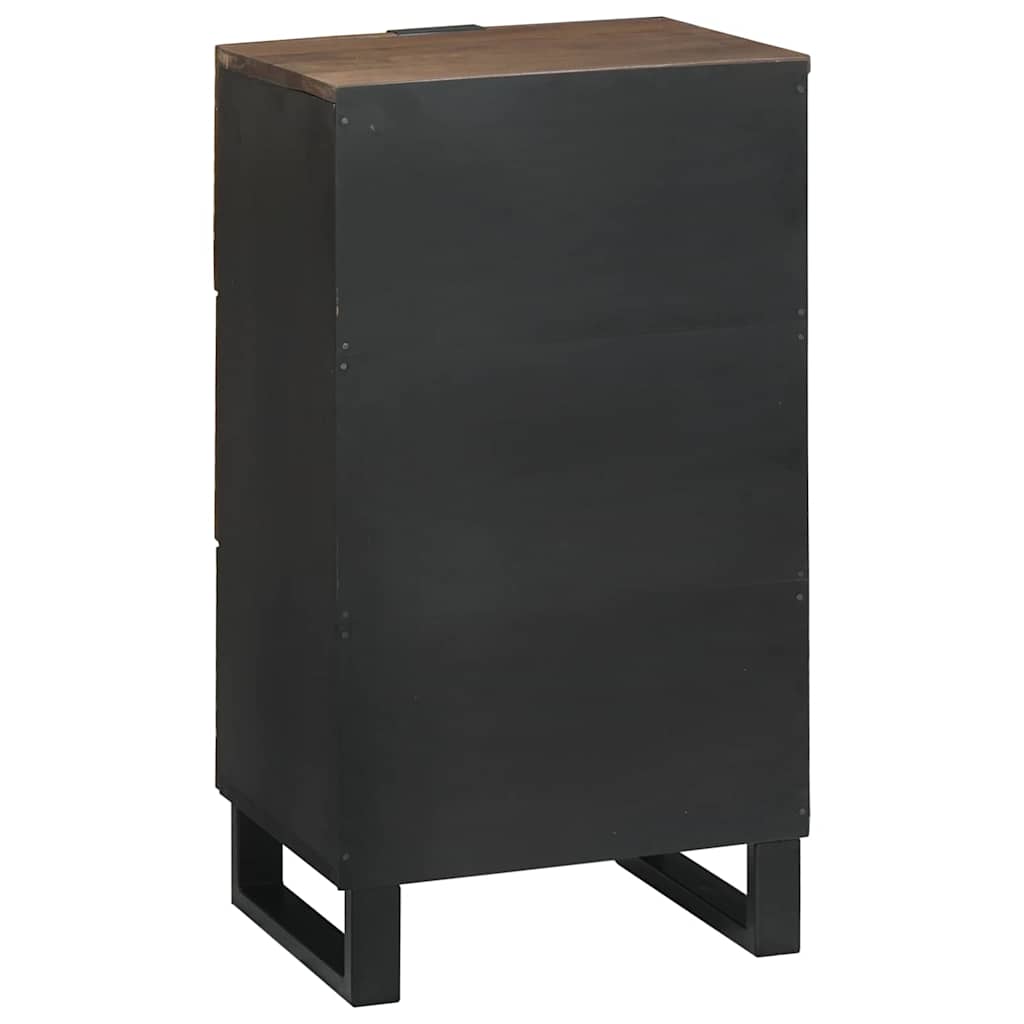 Sidebord med skuff Brun 40 x 33 x 75 cm heltre mango
