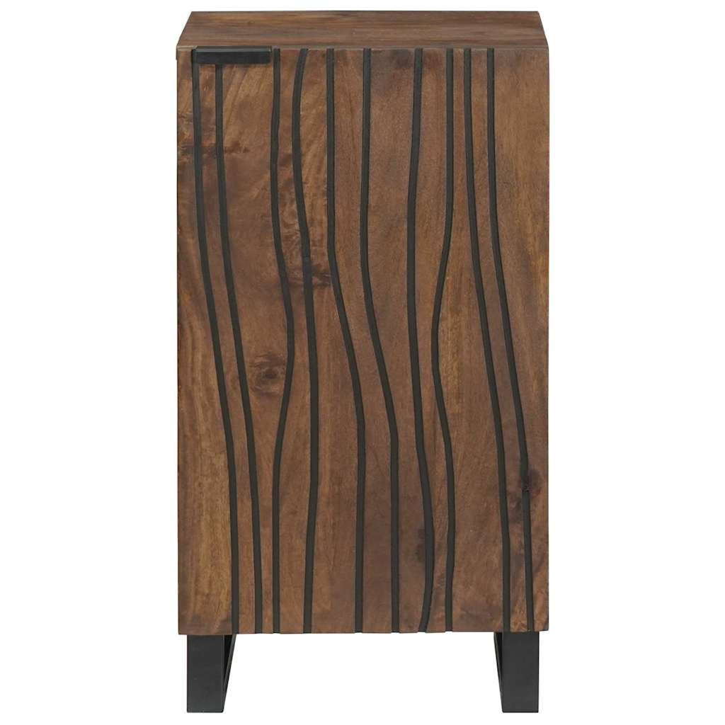 Serviesskap Brun 40 x 33 x 75 cm heltre mango