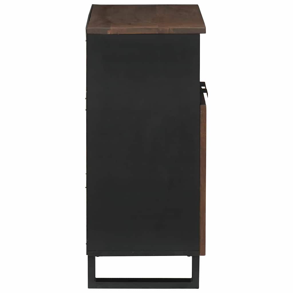 Skap med skuff Brun 60 x 33 x 75 cm heltre mango
