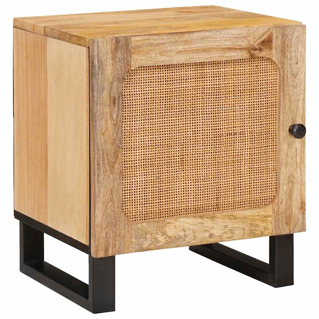 Nattbordskap 2 pcs Naturlig 40 x 33 x 46 cm