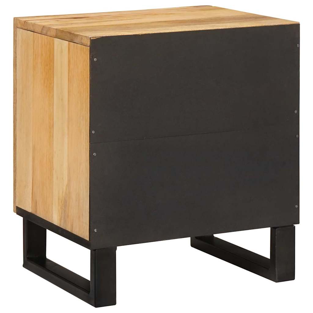 Nattbordskap 2 pcs Naturlig 40 x 33 x 46 cm